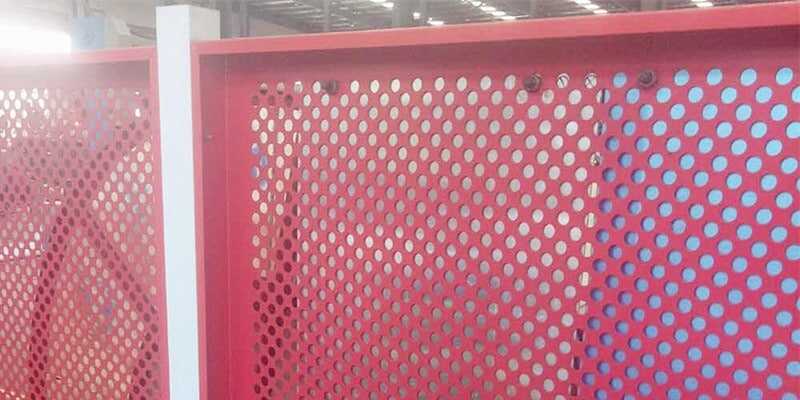 Chapas perforadas de aluminio