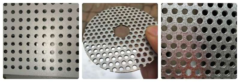 Chapa perforada galvanizada