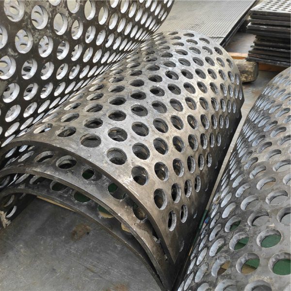 High Manganese Steel Perforated Metal Plate