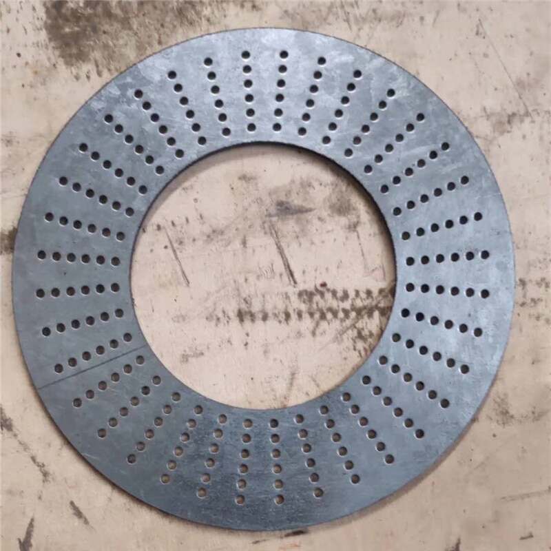 Chapas perforadas con agujeros redondos