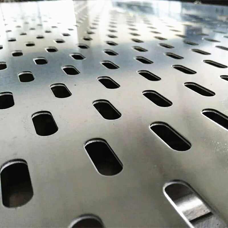 Slotted Perforated Metal Sheet