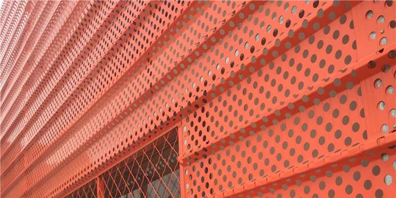 Chapa perforada de acero inoxidable