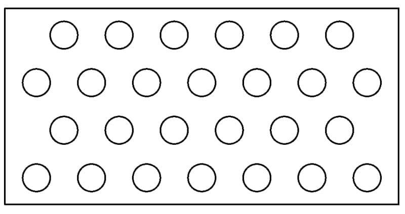 微孔面板圖案說明