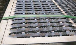 Gegalvaniseerd geperforeerd veiligheidsrooster