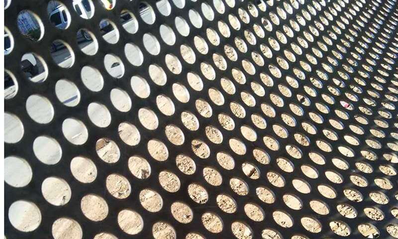 High-manganese perforated plate