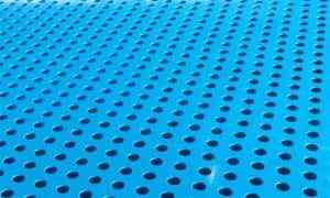 Round-hole perforated metal