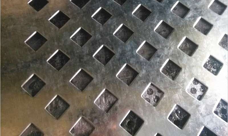 Square Hole Perforated Panels
