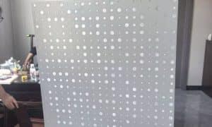 aluminum perforated acoustic panel