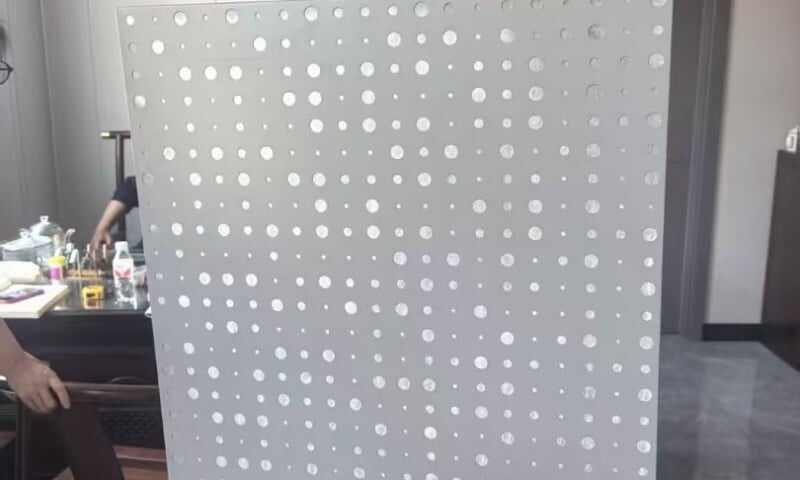 aluminum perforated acoustic panel