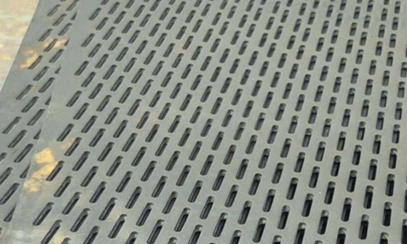 long slotted perforated metal sheet