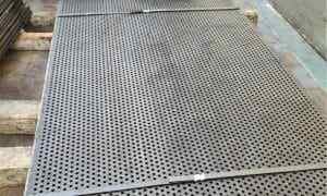yuvarlak delikli perfore metal levhalar
