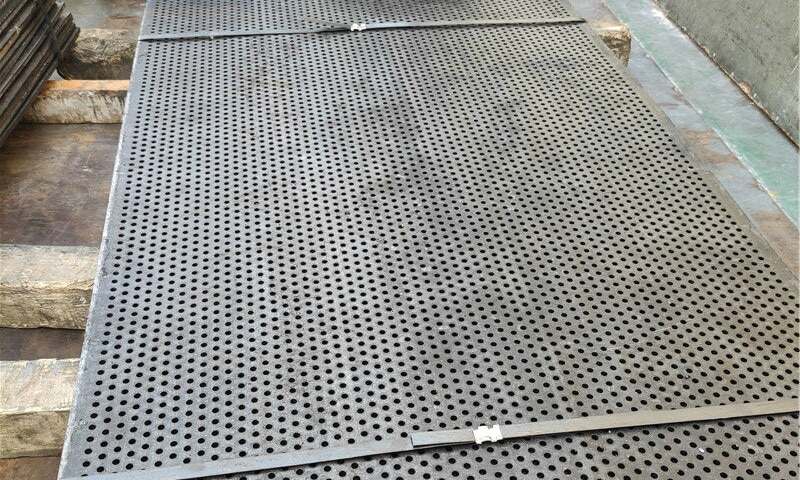 yuvarlak delikli perfore metal levhalar