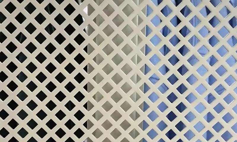 square-hole perforated metal sheet