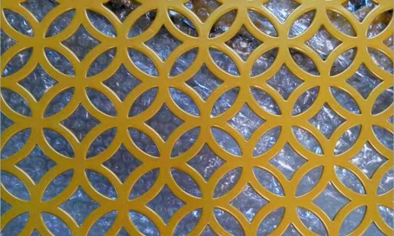 3003 hliníkový perforovaný plech