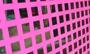 직사각형 패턴 천공 금속 시트