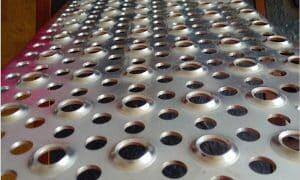 亜鉛メッキ有孔シート