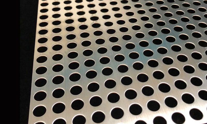 316L 스테인리스 스틸 원형 구멍 천공 시트