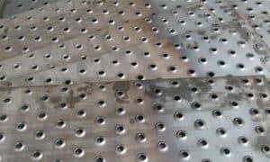 Fischaugenloch gelochte Laufsteg-Anti-Rutsch-Platte