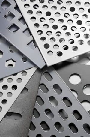 Tamis industriels perforés et plaques de tamisage